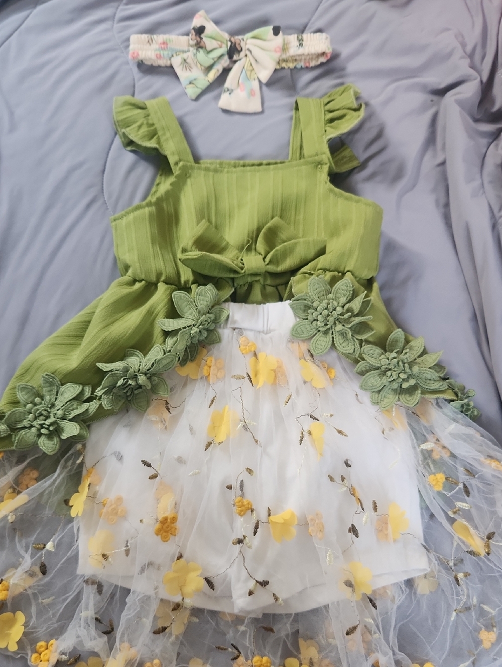 Tiana Outfit 12-18M Disneybounding